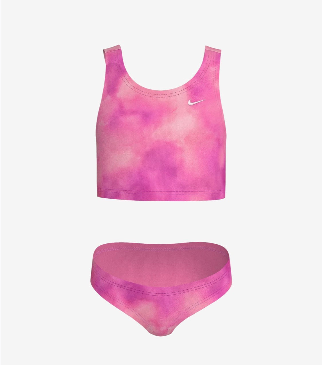 NWT Nike Girls Pink 3-Piece Swim Set Size 6X