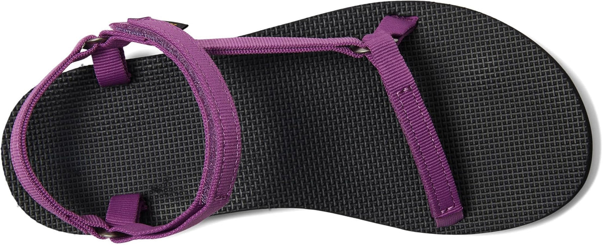 New Teva Original Universal Slim Strappy Sandals • Purple / Black • Size: Women's 9