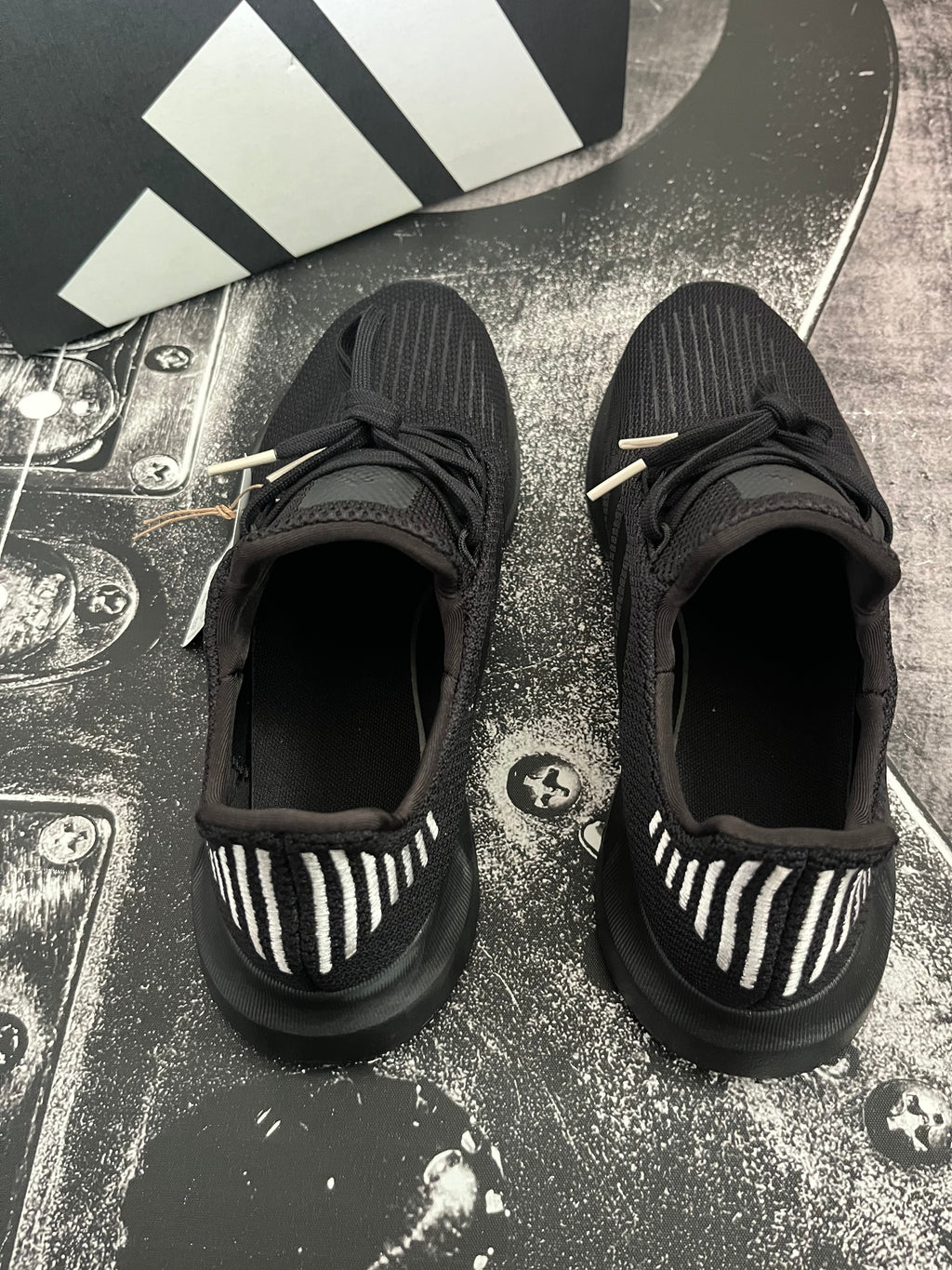 Adidas Swift Run 1.0 Black Sneakers, Women's Size 11, New in Box