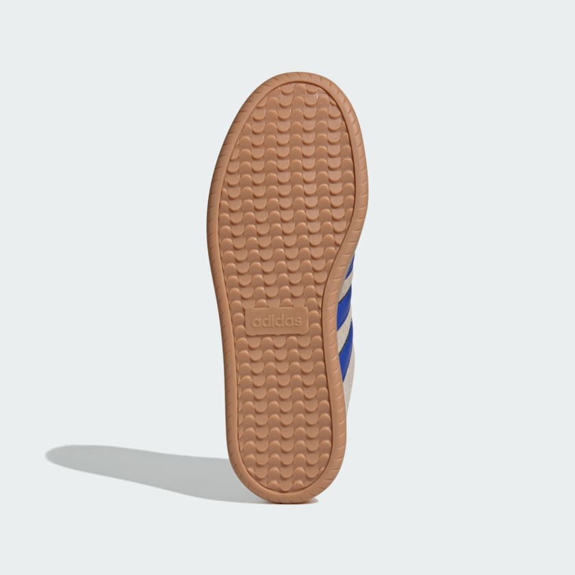 NIB Adidas Barreda Court Sneakers • Wonder Beige / Lucid Blue / Gum • Size: Men's 10 / Women's 11