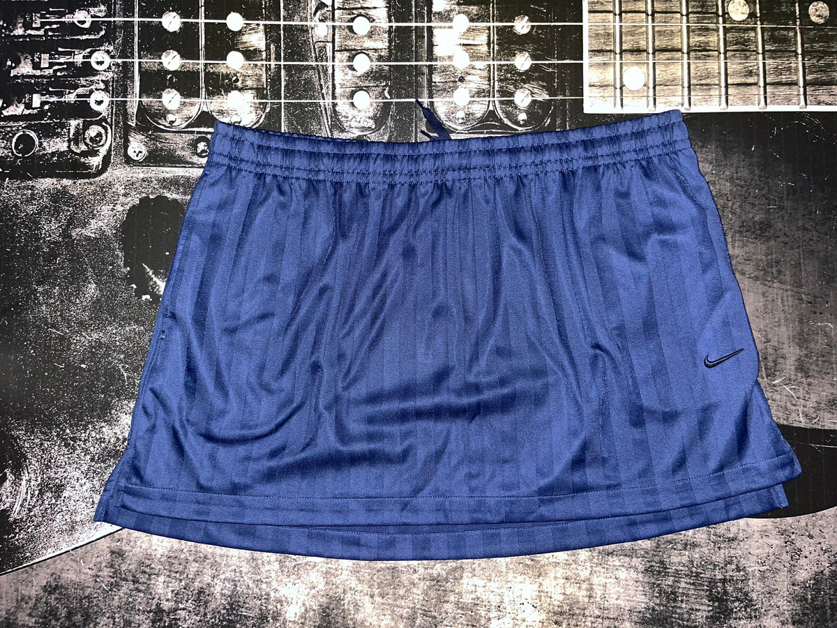 Nike Sportswear Jacquard Stripe Miniskirt • Midnight Navy • XL • NWT