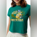 Wild Collective x PacSun Green Bay Packers Mini Tee • Green/Yellow • Size XS • NWT