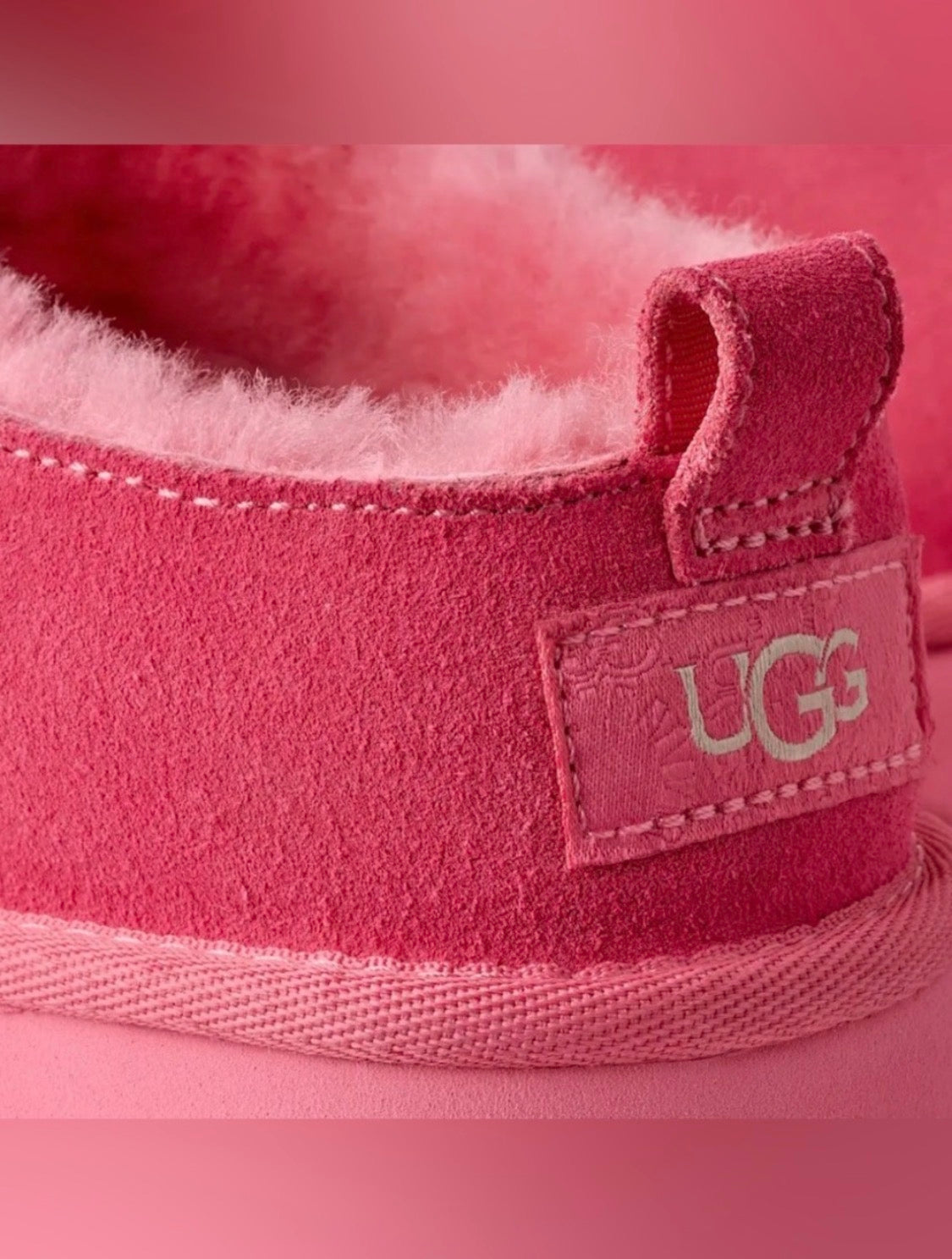 UGG Classic Micro Boot — Pink Bloom | Size 6 Youth