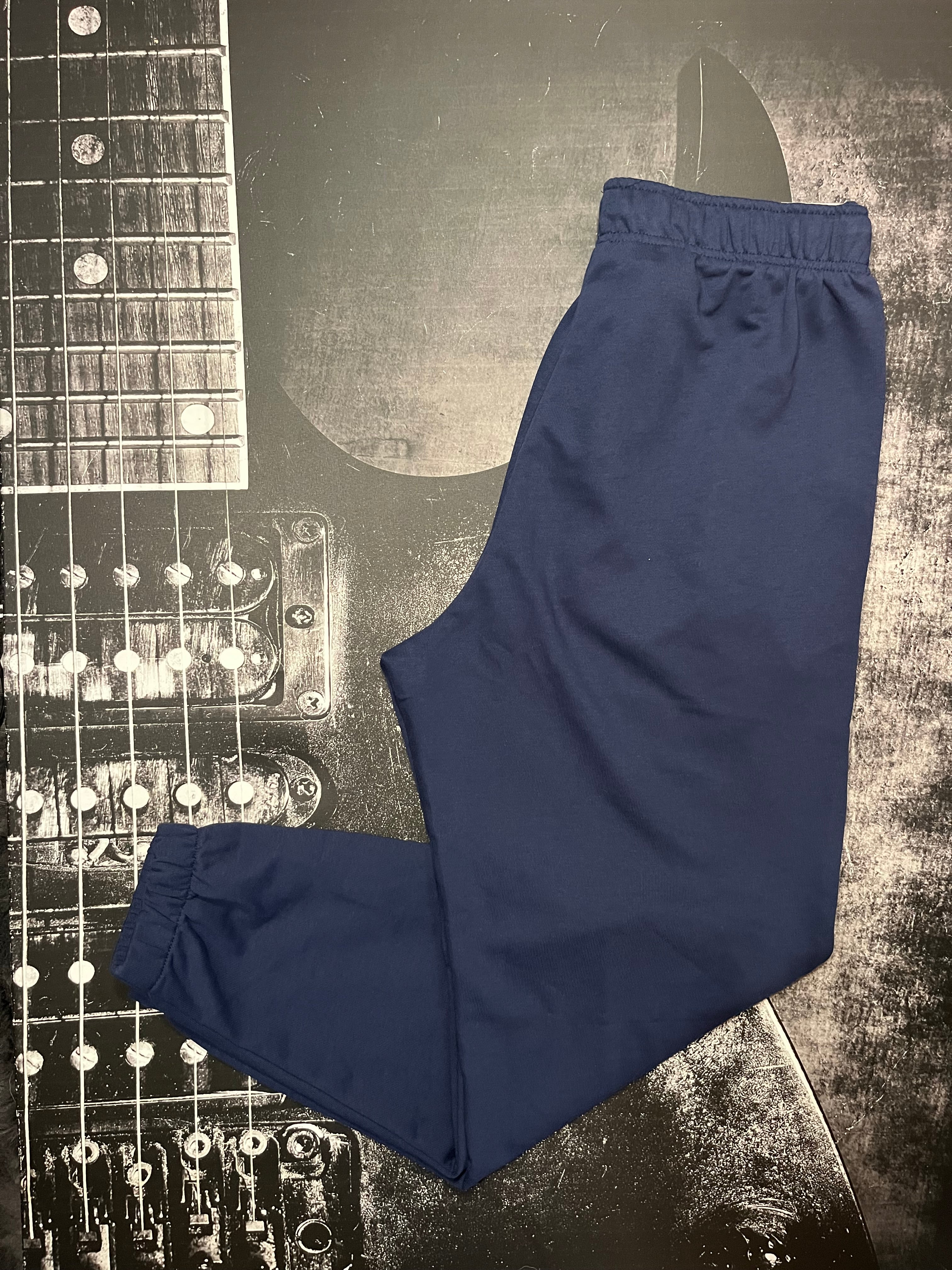 NWT Jordan Sport Crossover Dri-FIT Fleece Pants • Midnight Navy / White • Size: Large