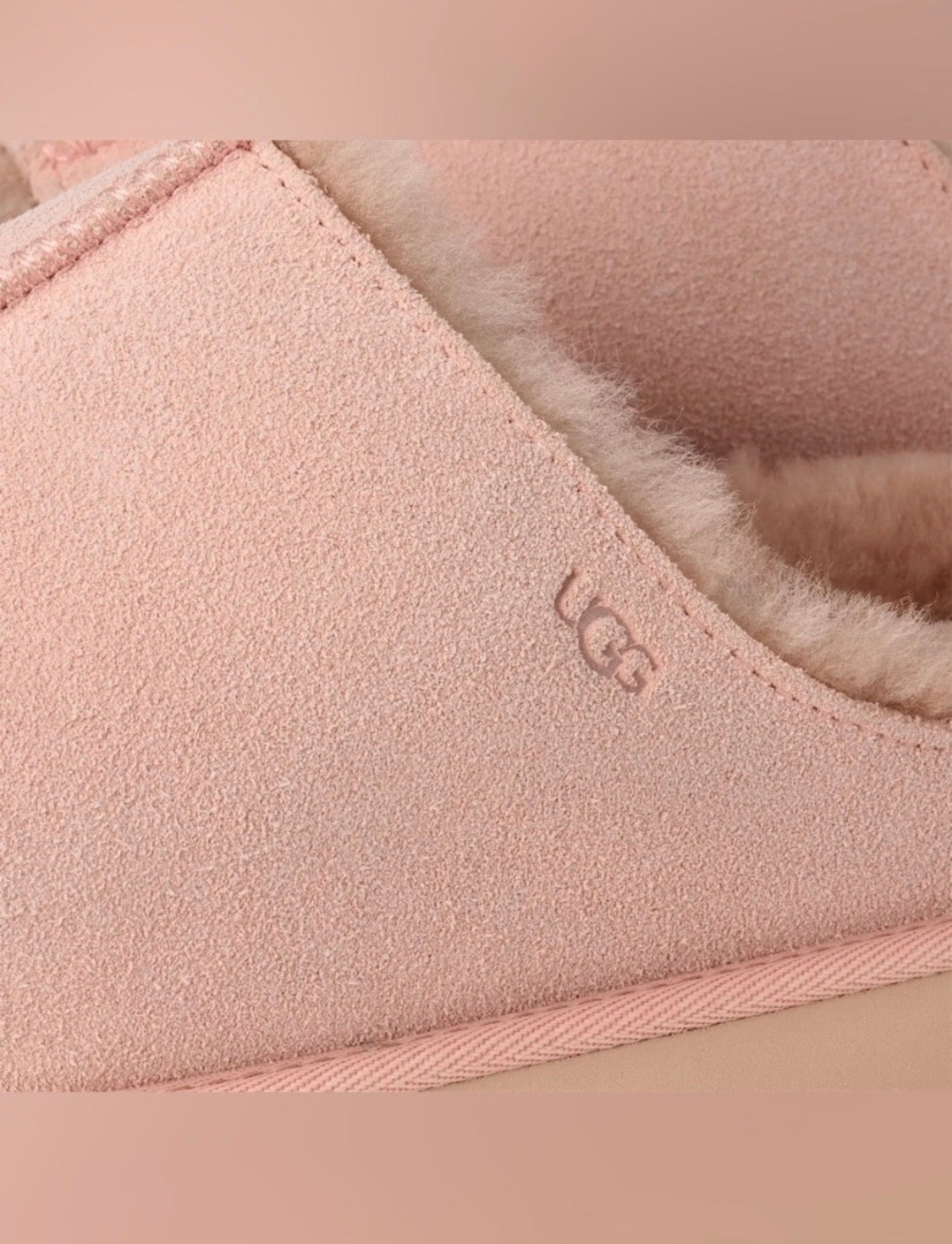 UGG Greenport Slide Sandal | Beige Blush Pink | Women's Size 12 | NIB