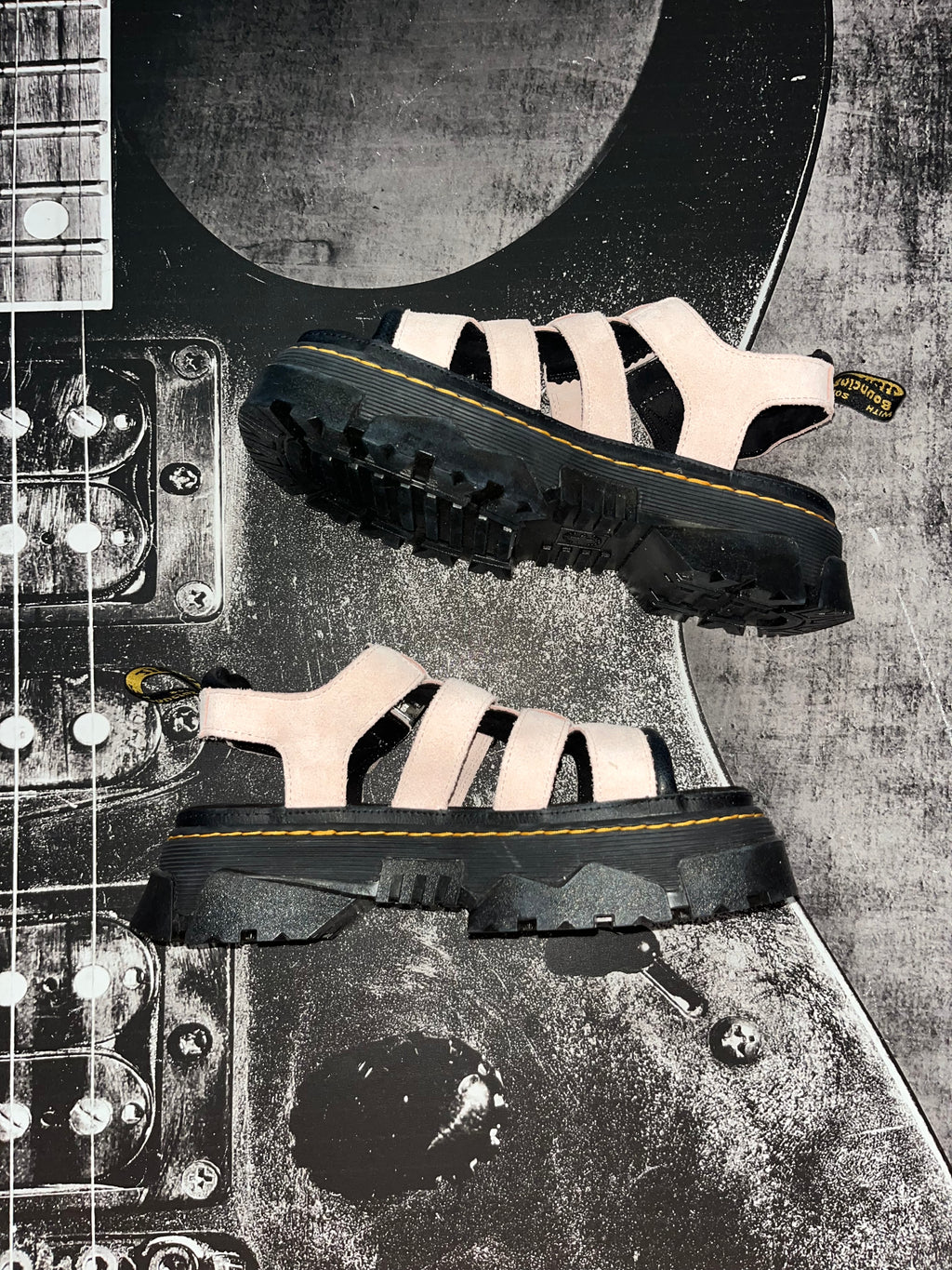 Dr. Martens Mattison Platform Sandal — Powder Pink | Women's Size 10