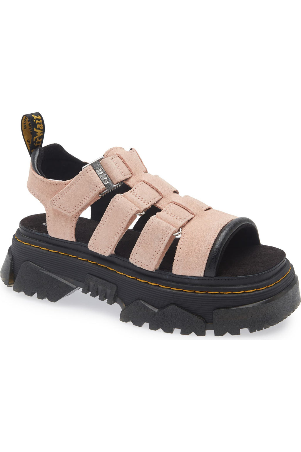 Dr. Martens Mattison Platform Sandal — Powder Pink | Women's Size 10