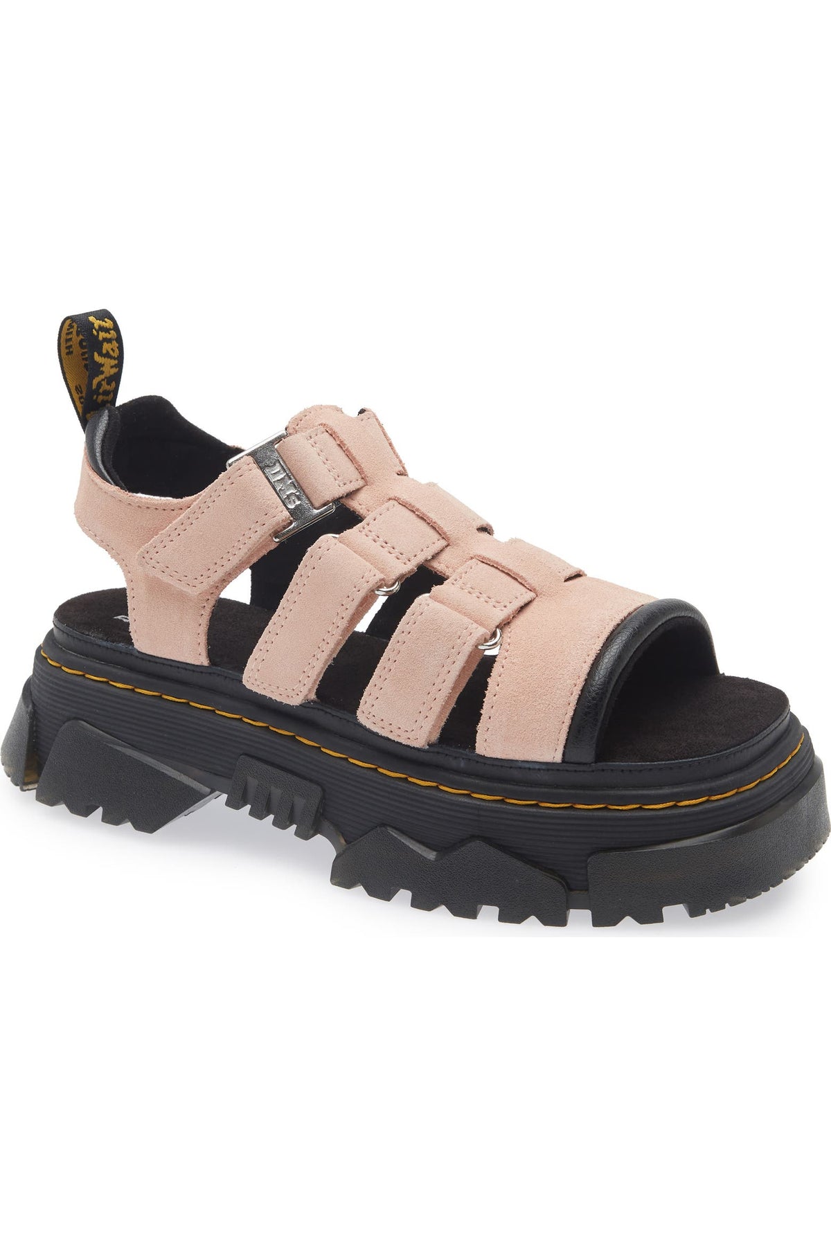 Dr. Martens Mattison Platform Sandal — Powder Pink | Women's Size 10