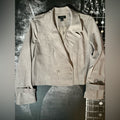 NWT Halogen Crop Trench Blazer • Size Medium