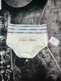 NWT Calvin Klein Underwear Girls’ Modern Cotton Hipster Panties • 3-Pack • White / Pink / Peach • Size XL (14–16)