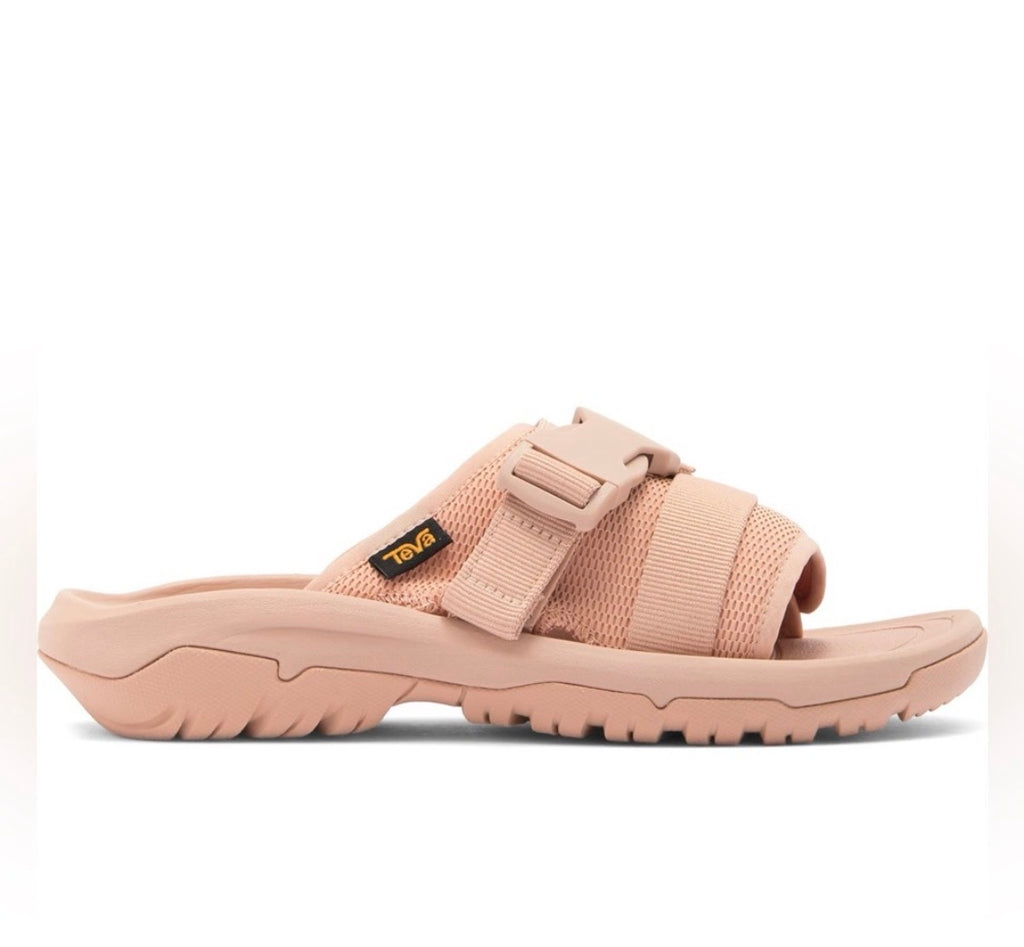 NIB Teva Hurricane Verge Sport Slide Sandals • Maple Sugar Light Pink • Size: Women's 11