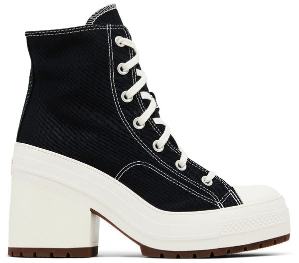 Converse Chuck 70 De Luxe Heel High — Black Egret | Size 12 (fits Men's 10)
