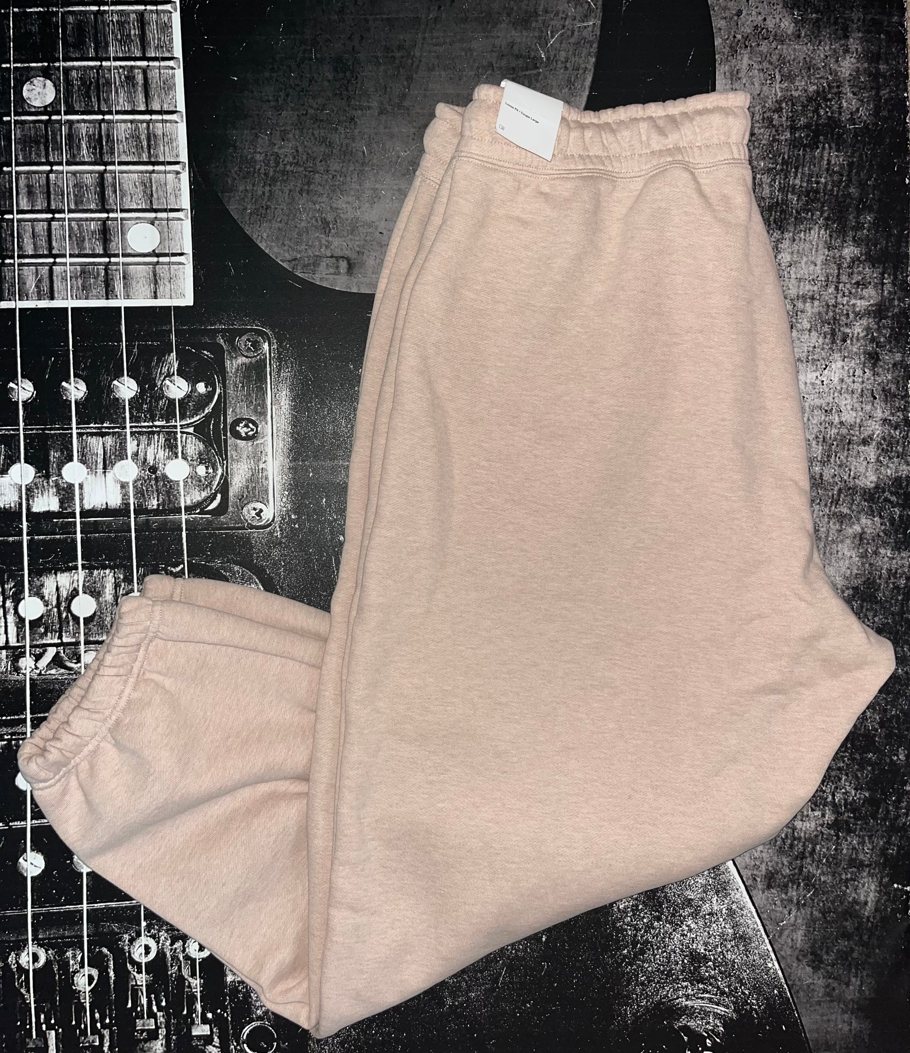 Jordan Flight Sweatpants — Heather Legend Cream Tan | Size 1X