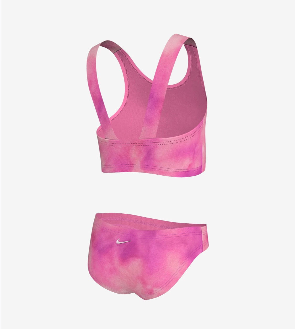 NWT Nike Girls Pink 3-Piece Swim Set Size 6X