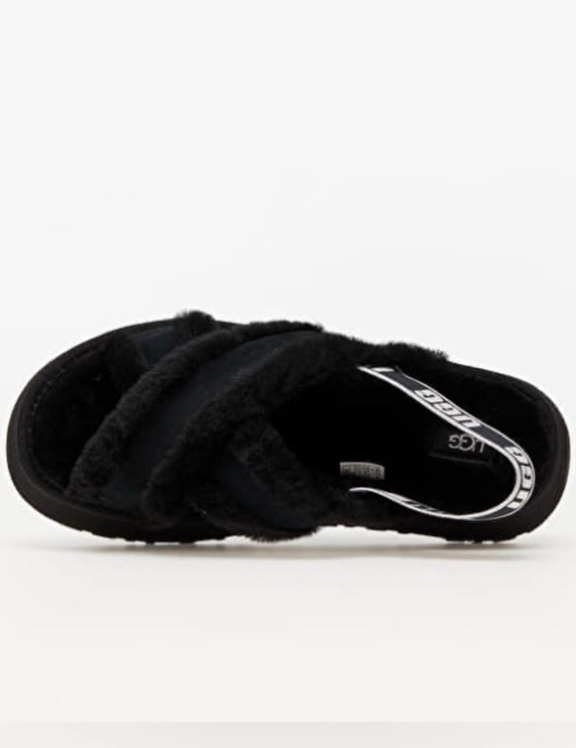 UGG Disco Cross Slide Sandal | Black | Women's Size 9 | NIB