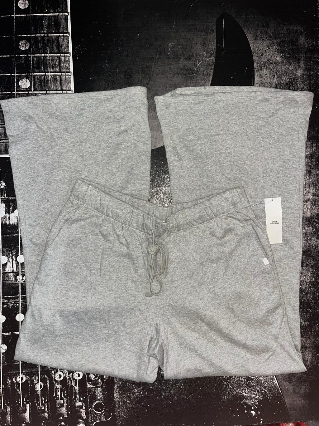 Out From Under Lived In Flare Sweatpants — Heather Grey | Size XL