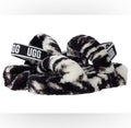 UGG Oh Yeah Slide Sandal | Black & White Marble | Women's Size 7 | NIB