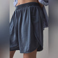 NWT BDG Aura Satin Baggy Longline Short • Size Medium