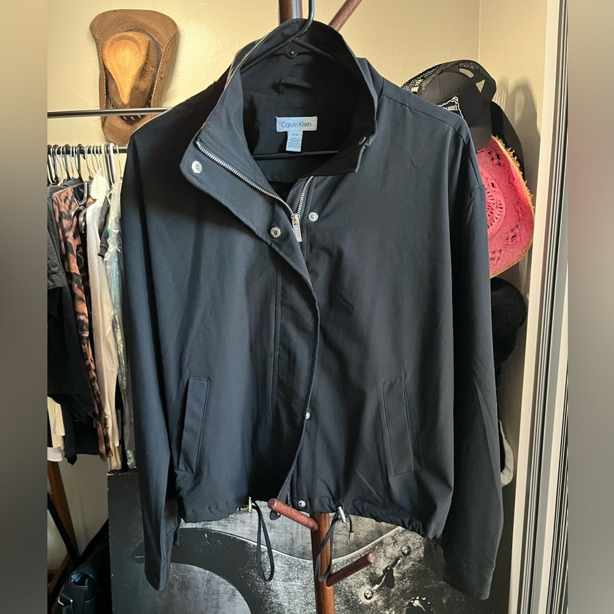 Calvin Klein Active Zip-Up Jacket | Black | Size Medium
