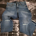 Gap High Rise True Skinny Ankle Jeans • Medium Dark Blue Wash • Size 28 • NWT