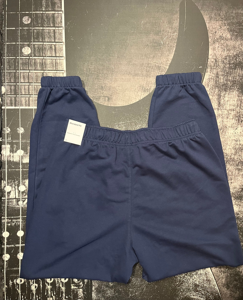 NWT Jordan Sport Crossover Dri-FIT Fleece Pants • Midnight Navy / White • Size: Large