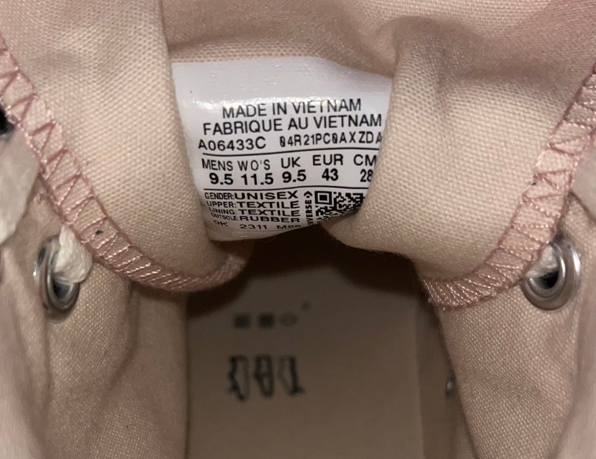 NIB Converse Chuck 70 De Luxe Heel High Top Platform Sneakers • Static Pink / Egret / Gum • Size: Women's 11.5 / Men's 9.5