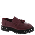 Free People Tassel Lug Sole Loafer | Burgundy | Size 8.5 | New