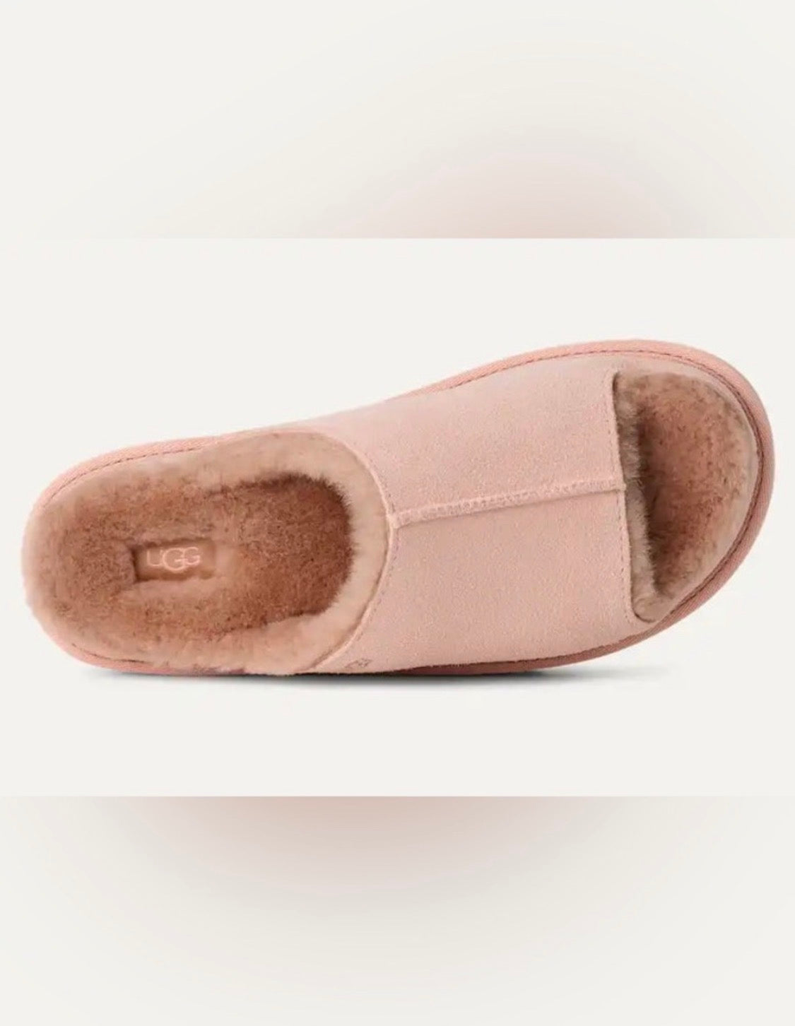 UGG Greenport Slide Sandal | Beige Blush Pink | Women's Size 12 | NIB