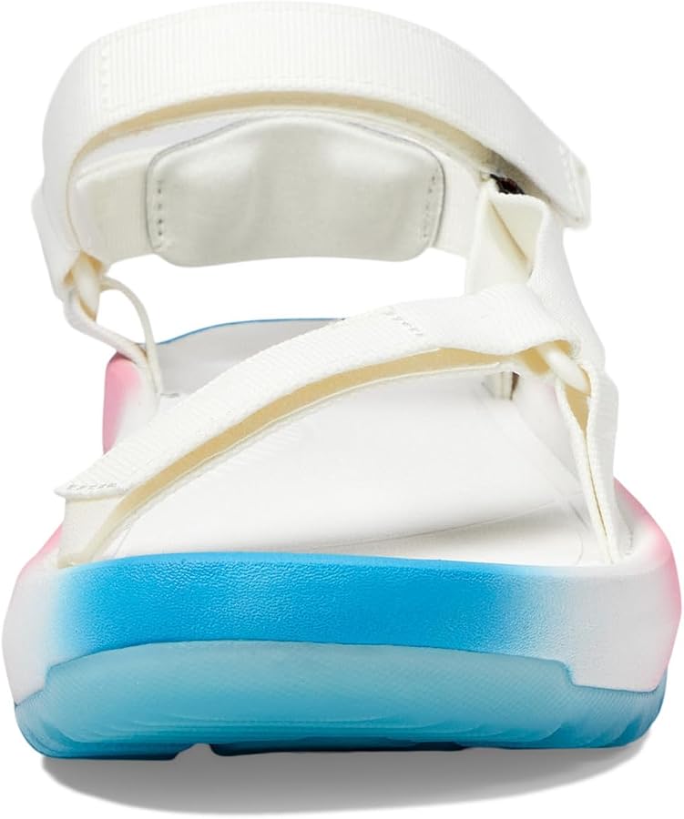 New Teva Hurricane XLT2 Ampsole Brite Platform Sandals • White / Pastel Pink Blue • Size: Men's 14 / Women's 16