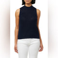 Joe's Mock-Neck Sweater Tank Top | Navy | Size Large | NWT