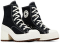 Converse Chuck 70 De Luxe Heel High — Black Egret | Size 12 (fits Men's 10)