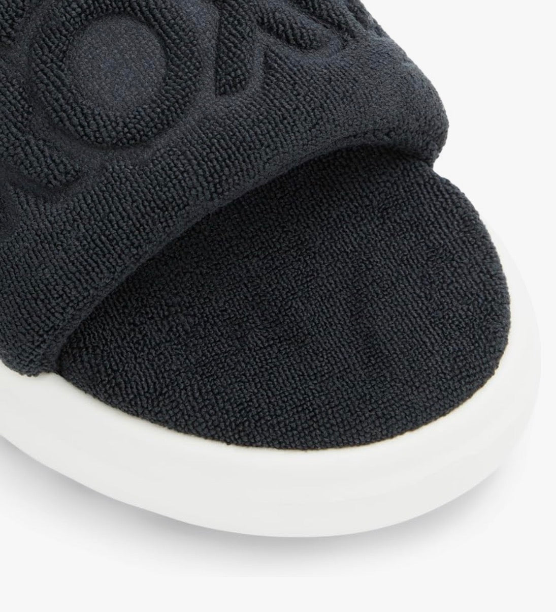 NWT Roxy Gelato Platform Slide Sandals • Black / White • Size: Women's 11