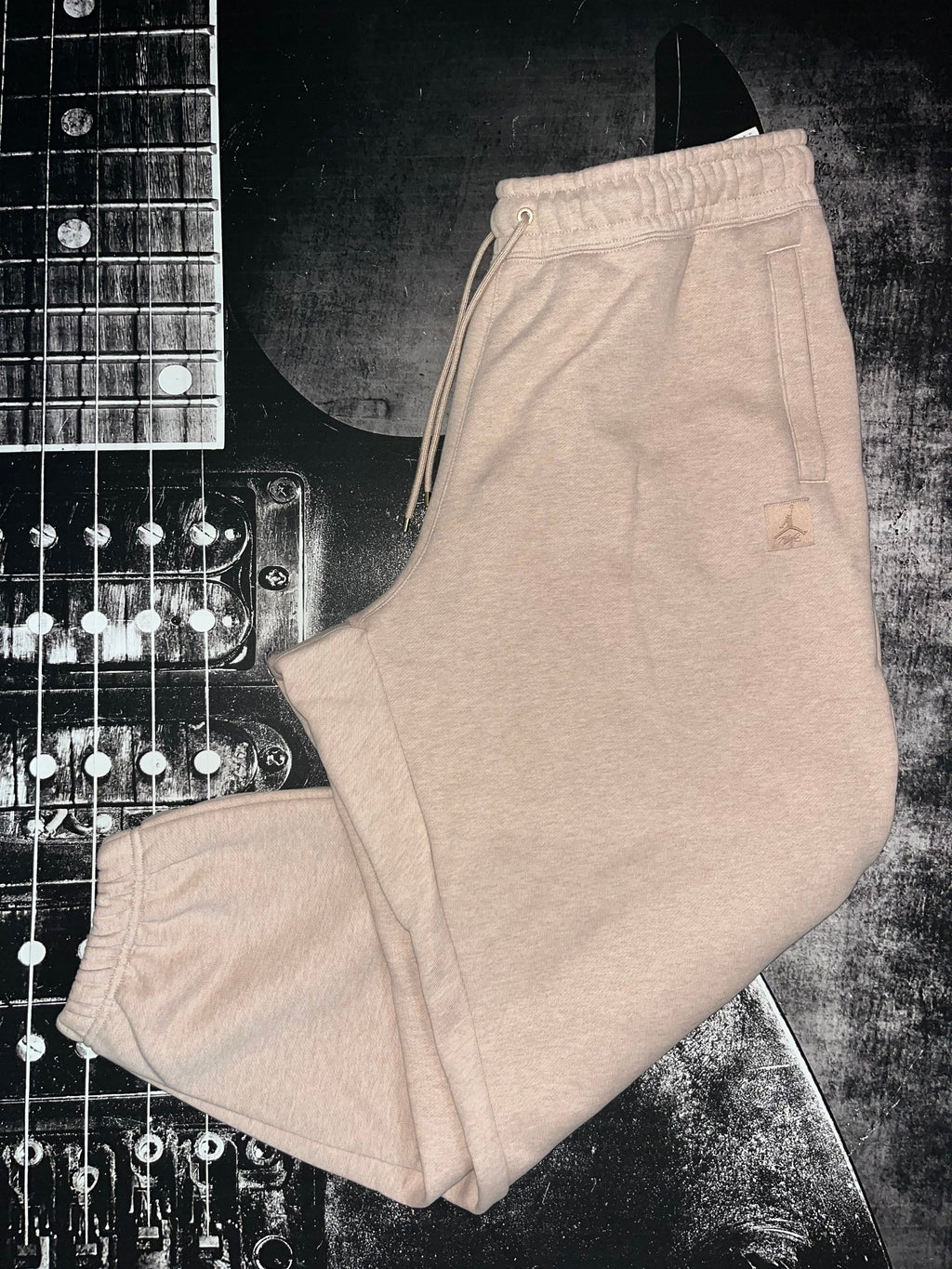 Jordan Flight Sweatpants — Heather Legend Cream Tan | Size 1X