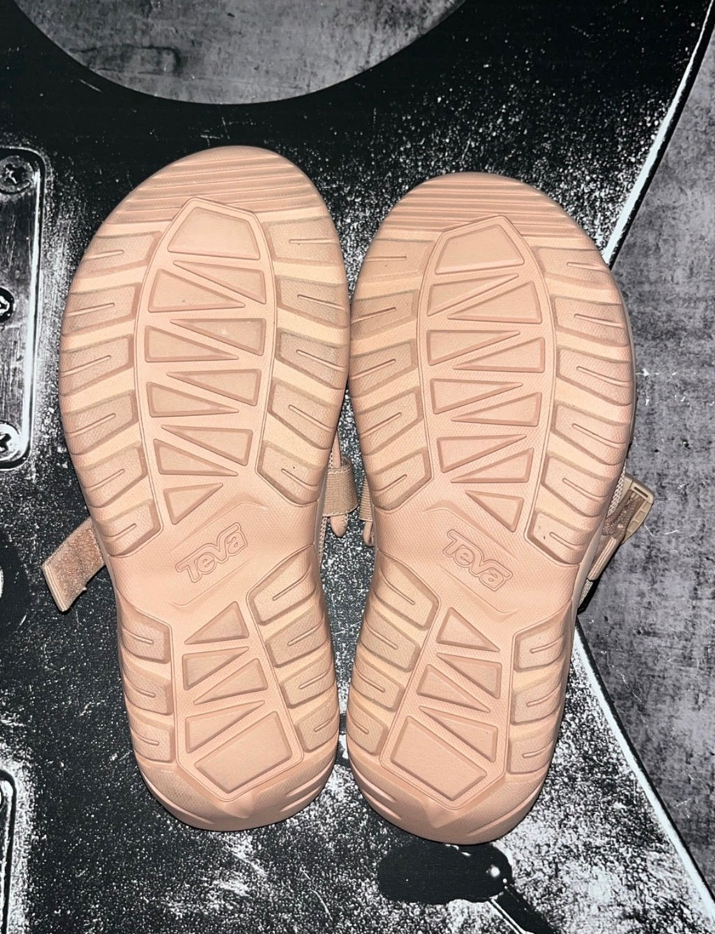 NIB Teva Hurricane Verge Sport Slide Sandals • Maple Sugar Light Pink • Size: Women's 11