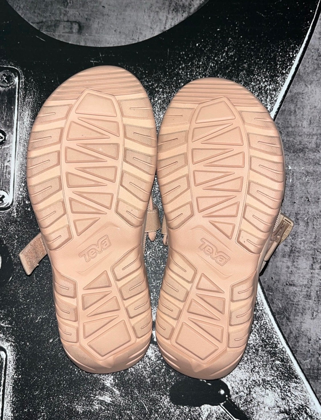 NIB Teva Hurricane Verge Sport Slide Sandals • Maple Sugar Light Pink • Size: Women's 11