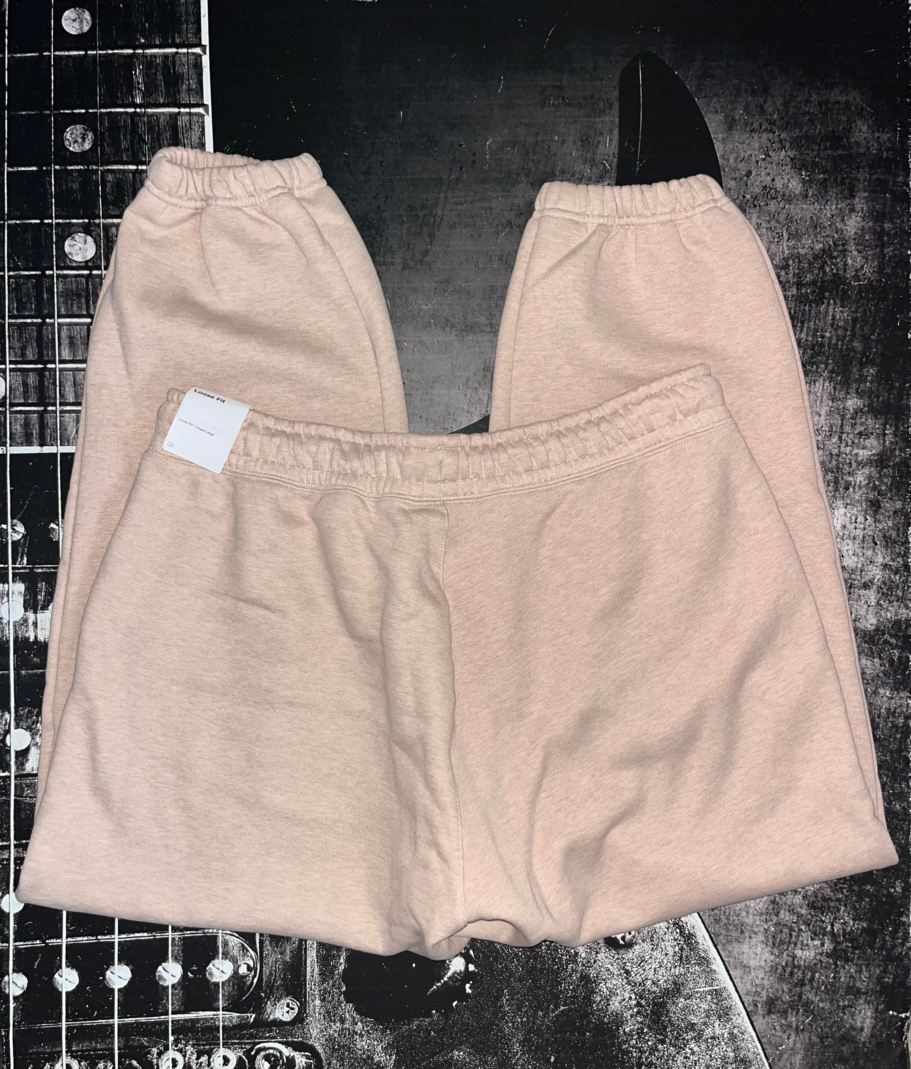 Jordan Flight Sweatpants — Heather Legend Cream Tan | Size 1X