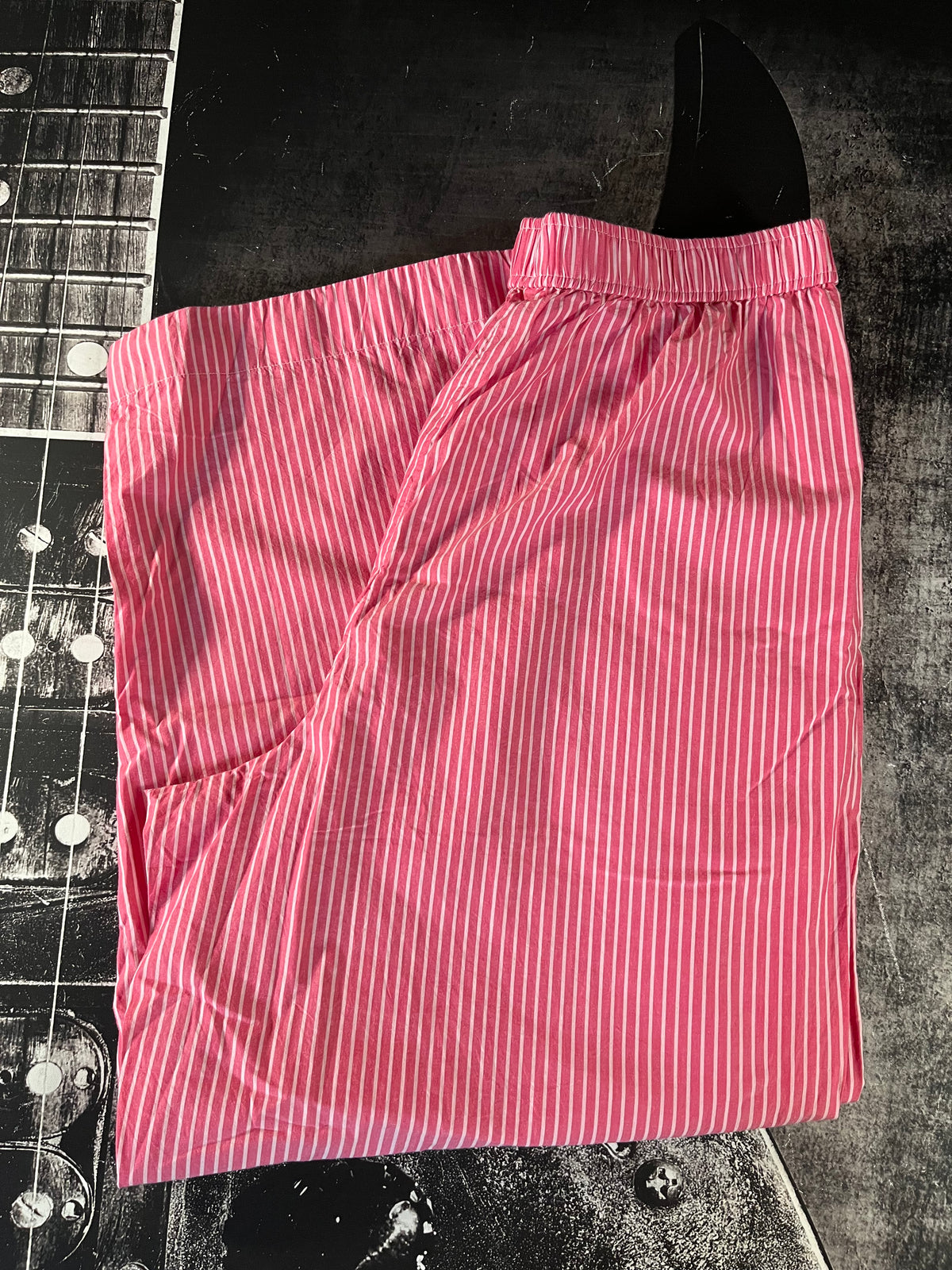 NWT LyreBird Wren Boxer Pants • Pink / Rose Stripe • Size XL