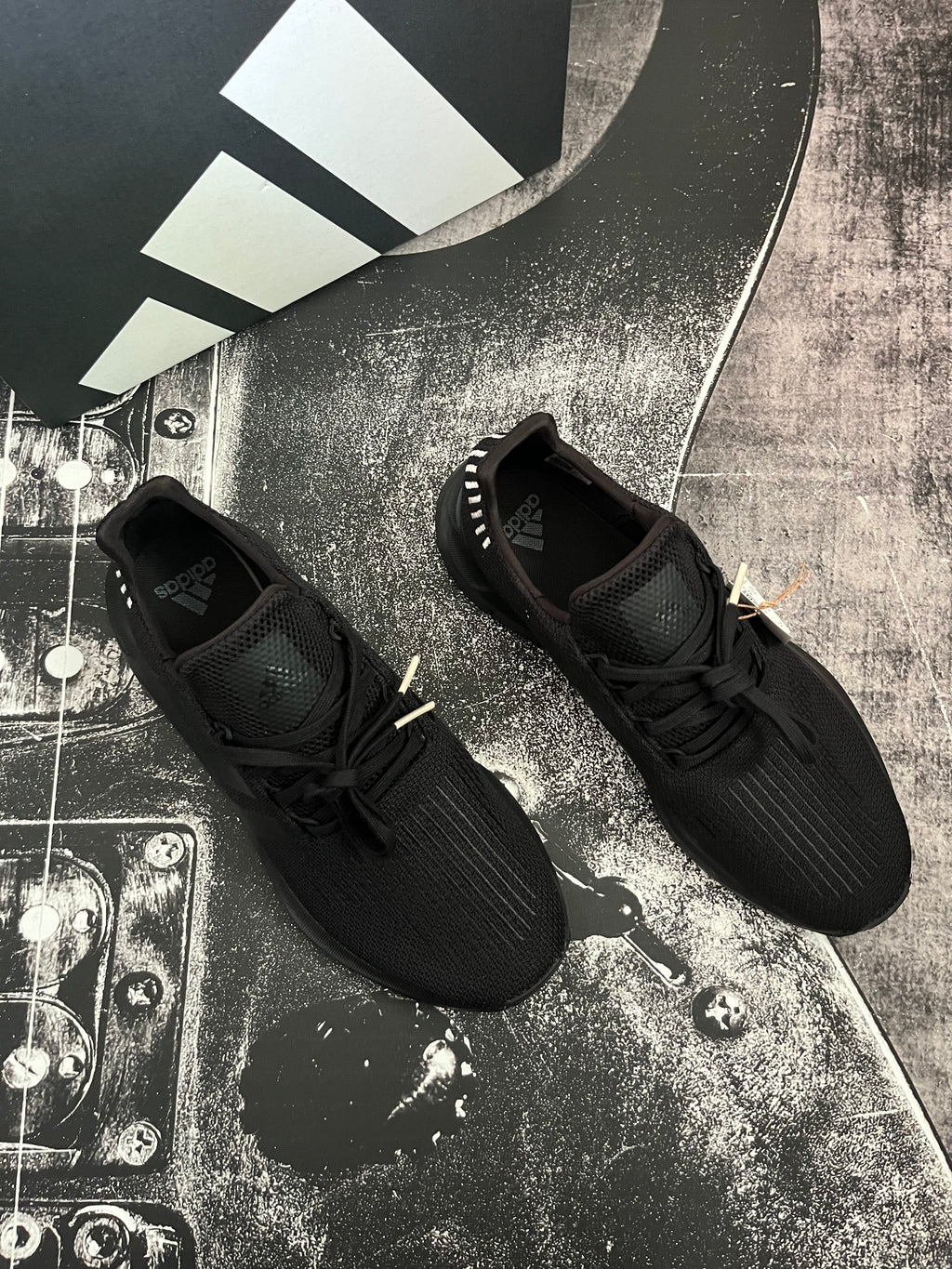 Adidas Swift Run 1.0 Black Sneakers, Women's Size 11, New in Box