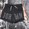 NWT Jordan Jumpman Girls Shorts Black & Rose Gold Size 4 / XS
