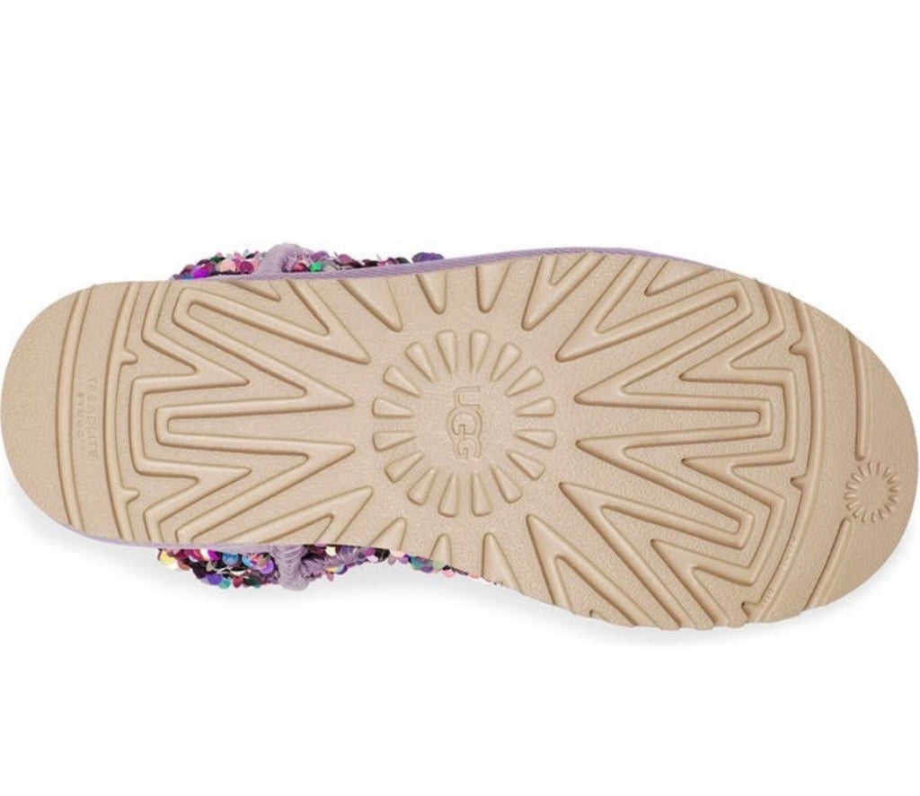 UGG Mini Classic Stellar Sequin Boot — Lilac Frost | Women's Size 5