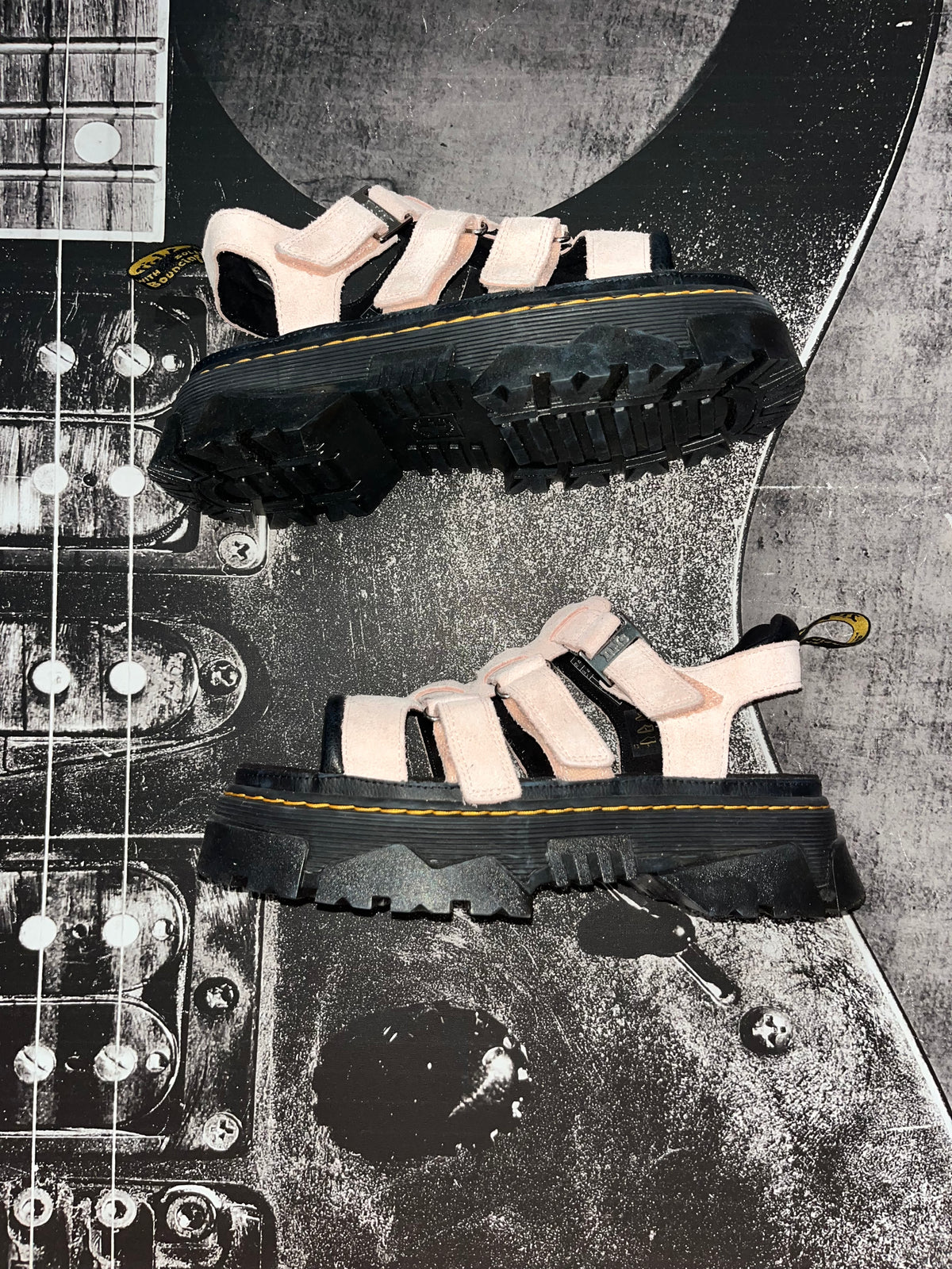 Dr. Martens Mattison Platform Sandal — Powder Pink | Women's Size 10