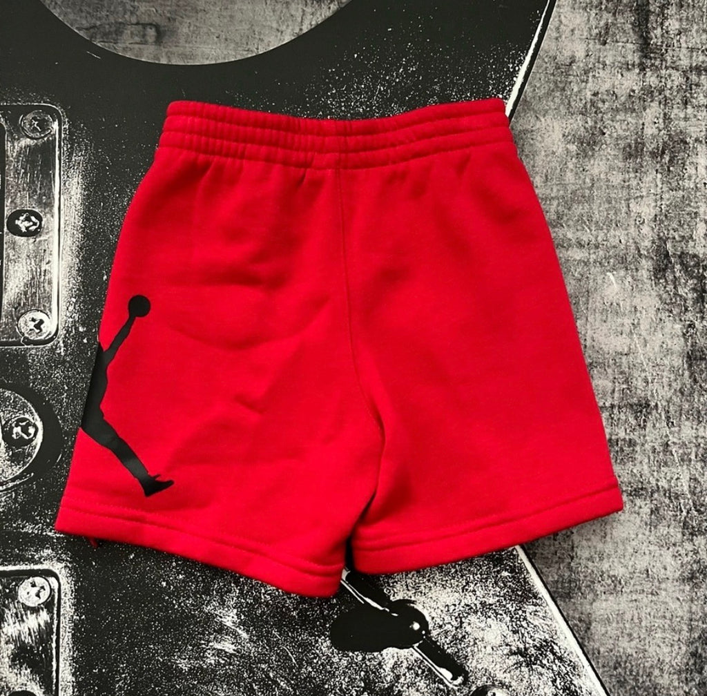 NWT Jordan Jumpman Shorts Size 3T Red & Black
