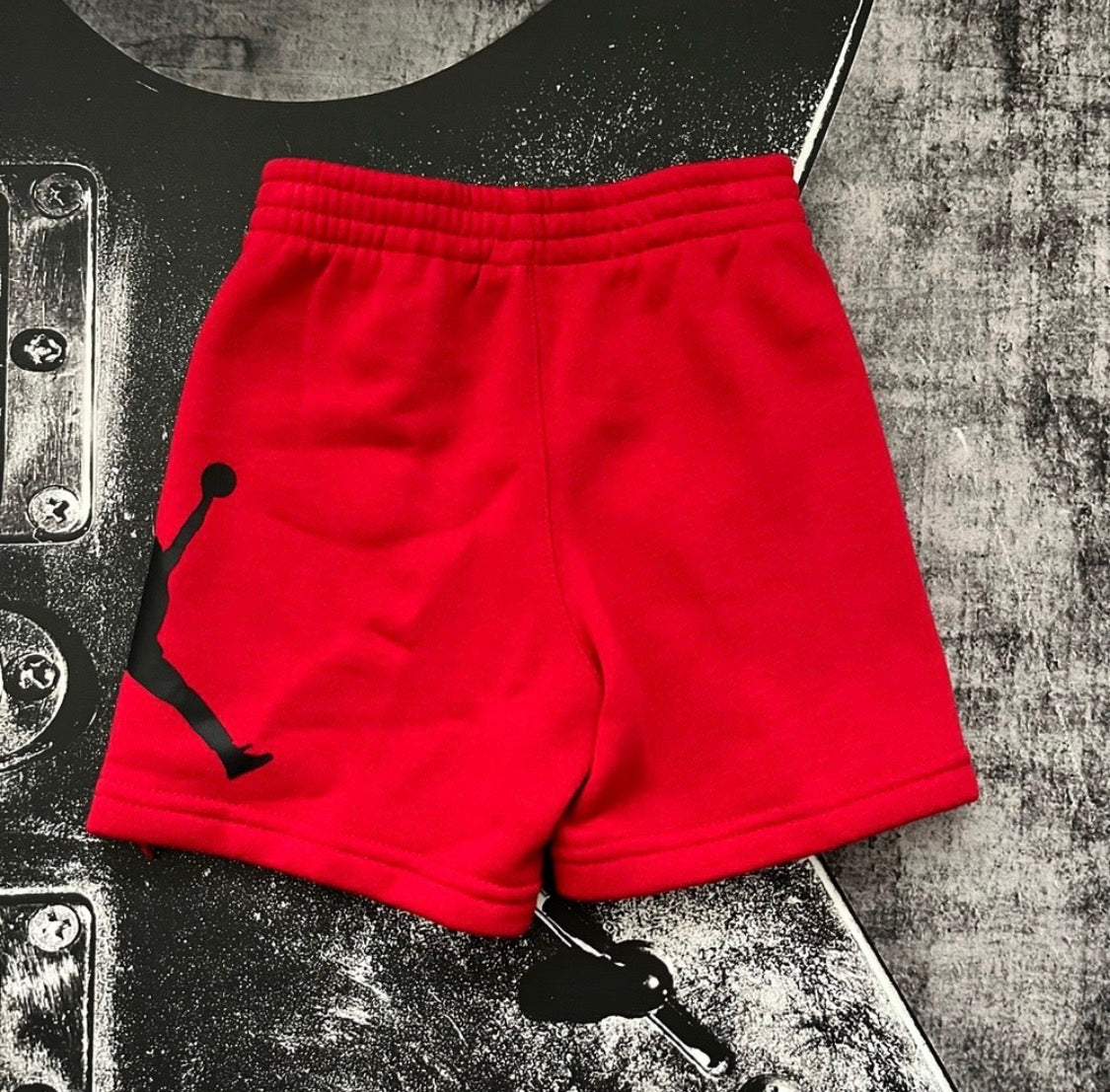 NWT Jordan Jumpman Shorts Size 3T Red & Black
