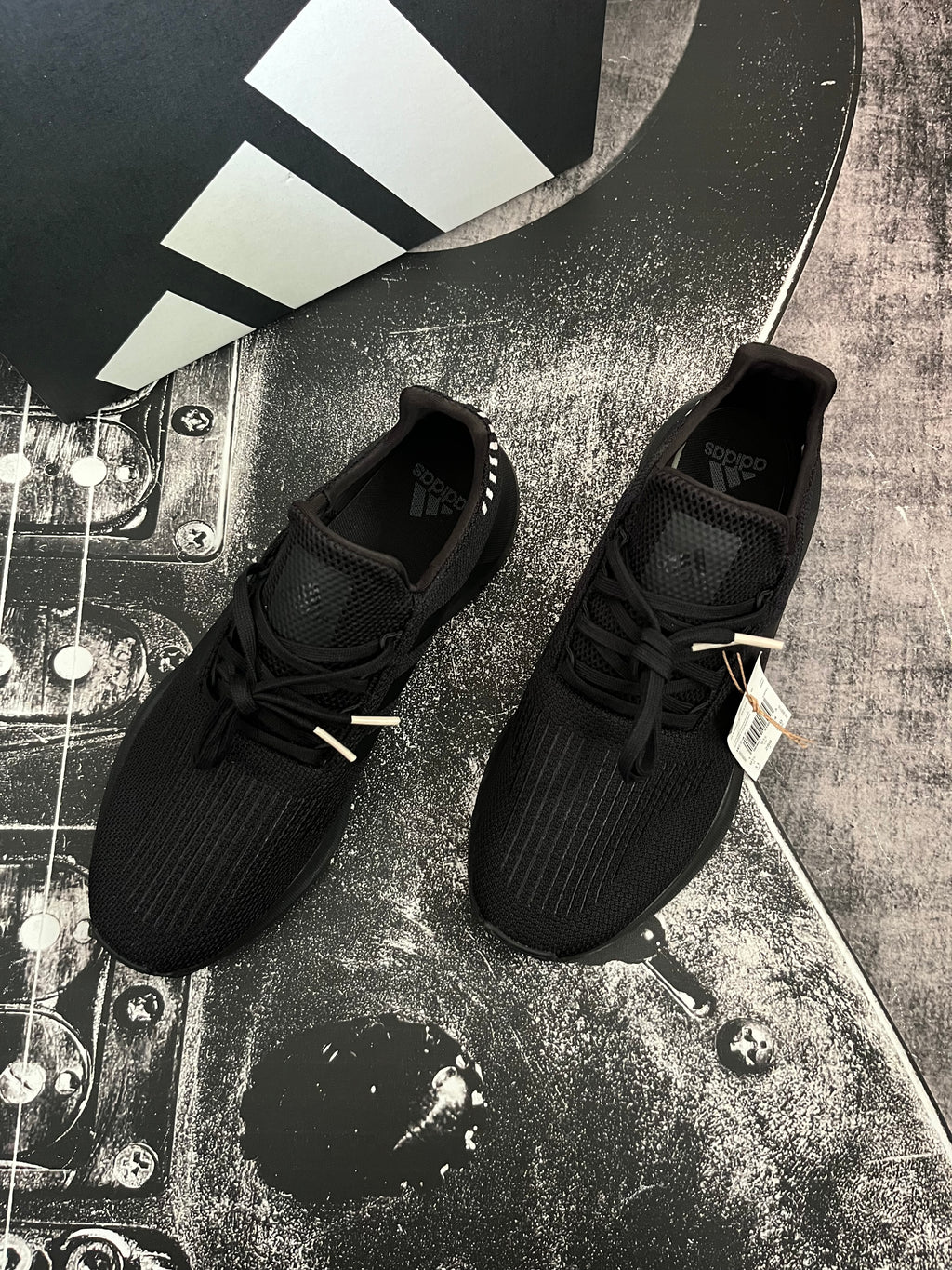 Adidas Swift Run 1.0 Black Sneakers, Women's Size 11, New in Box