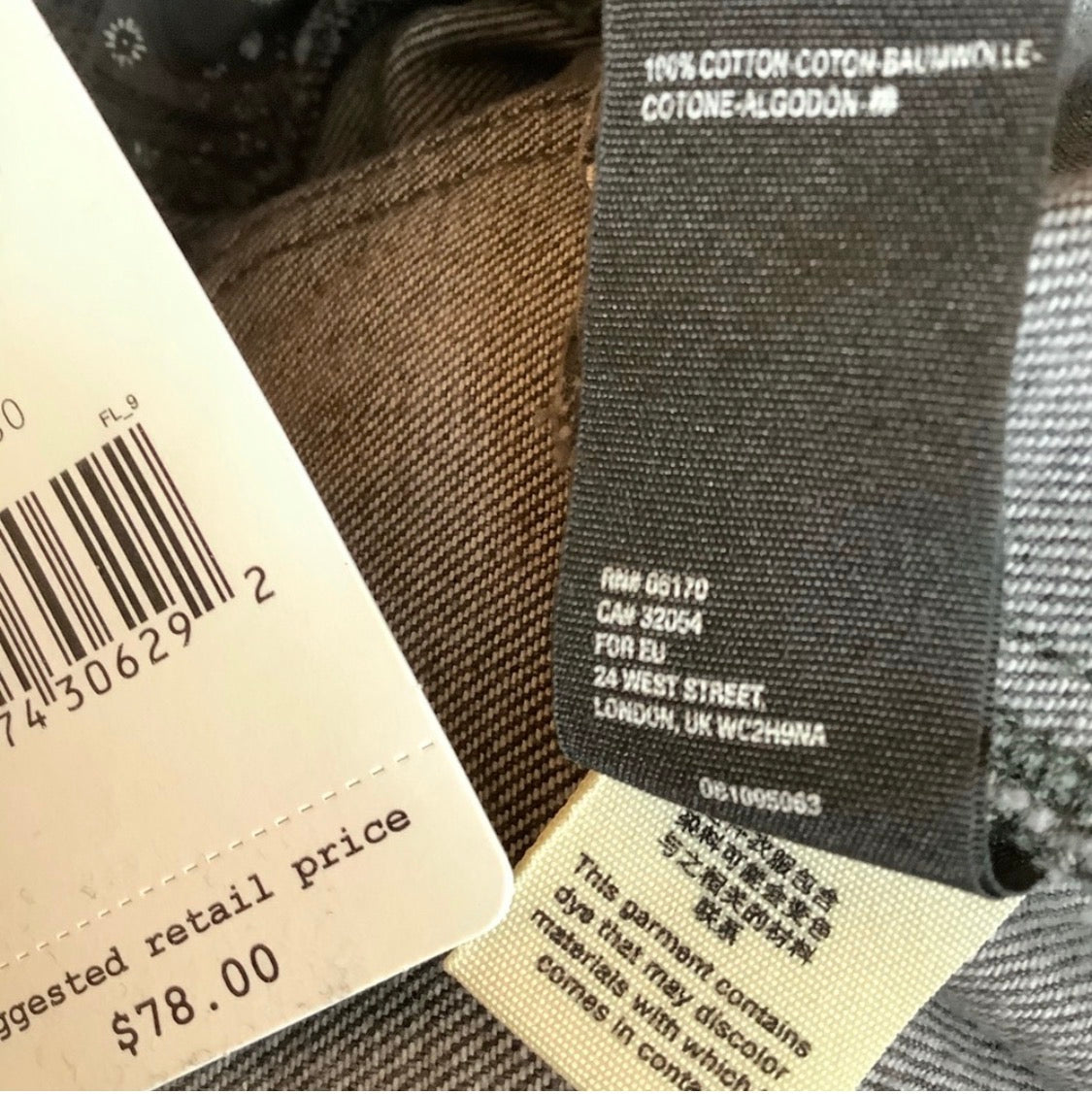 NWT Free People Frayed-Hem Denim Mini Skirt • Faded Black Wash • Size: 30