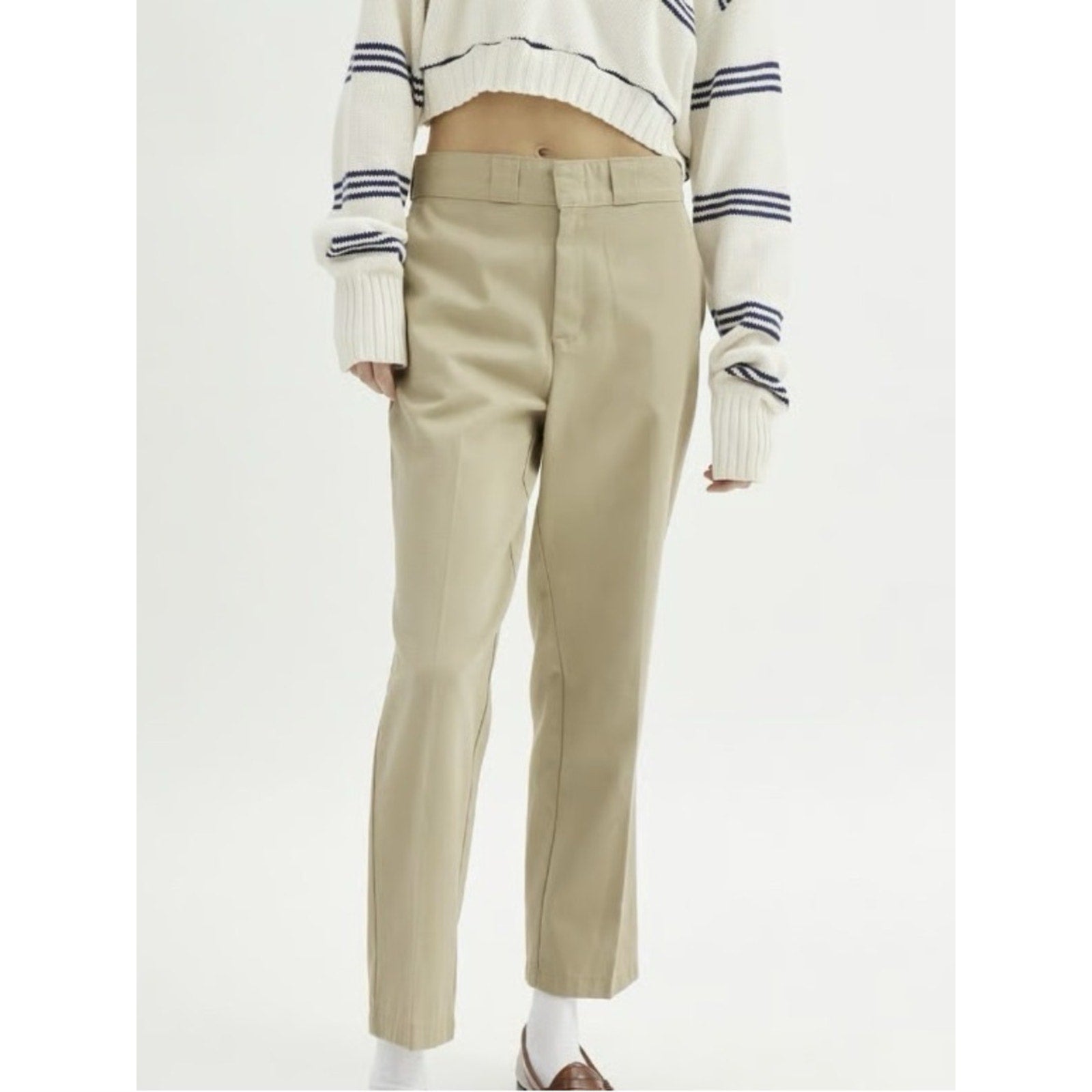 NWT Dickies High-Rise Ankle Work Pants • Size 8R
