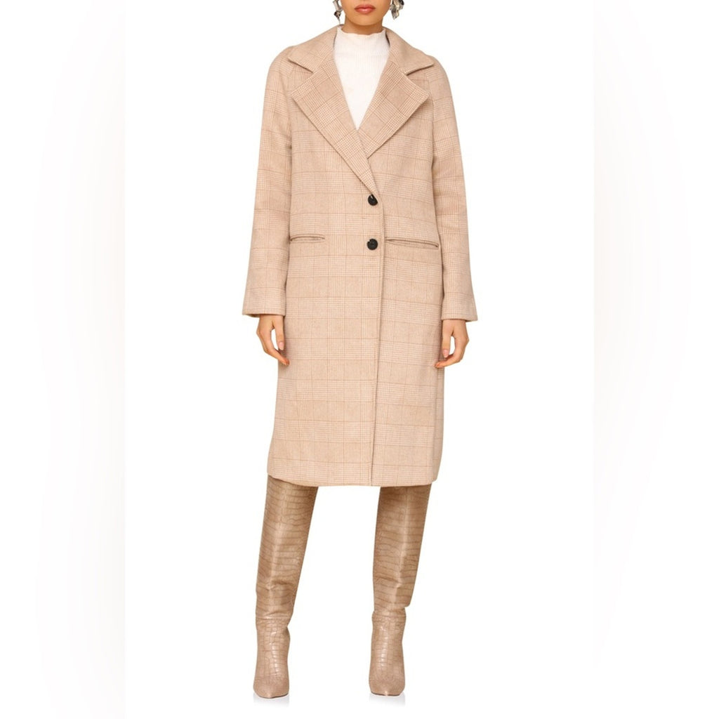 NWT Avec Les Filles Walker Raglan Coat • Size Large
