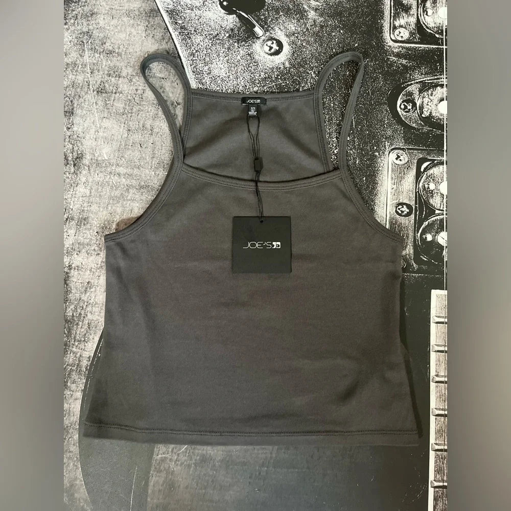 Joe's Jeans The Everyday Tank • Charcoal • Size Medium • NWT