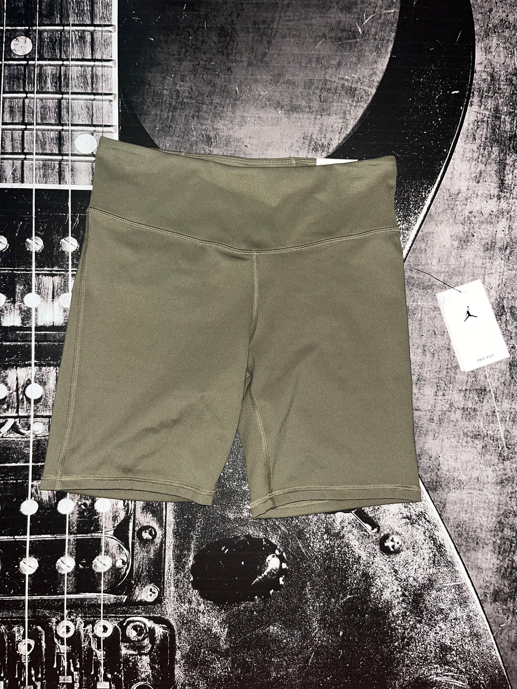 NWT Jordan Dri-FIT High-Waisted Bike Shorts • Medium Olive • Size: Medium