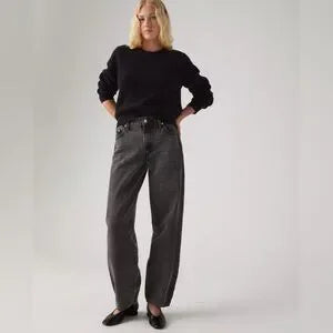 NWT Levi's Baggy Dad Jean • Satin Spats • Size: 30 x 32